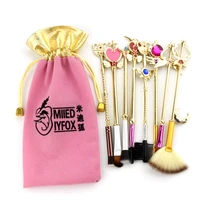 

2019 New Professional MakeUp Brushes Eyeshadow Foundation Blush Cosmetic Brush Set Kit Tool Sailor Moon 8pcs Makeup Brushes
