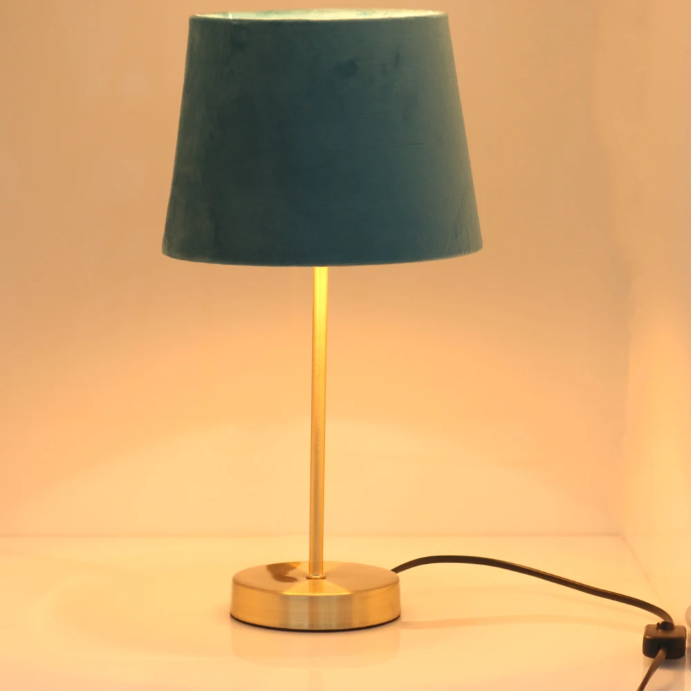 velvet table lamp