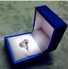 2018 hot sale factory supply custom logo make ring holder jewelry box elegant led light ring box