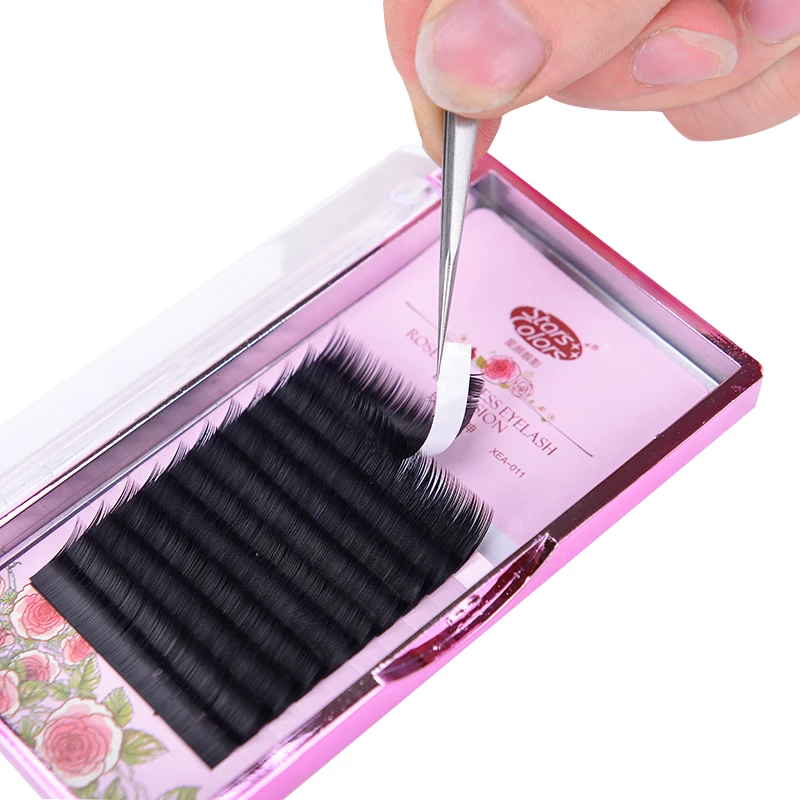 Starcolors Rose eyelash for girl's 3D makeup Wholesale cashmere eyelash extensions XEA-011 Free Sample