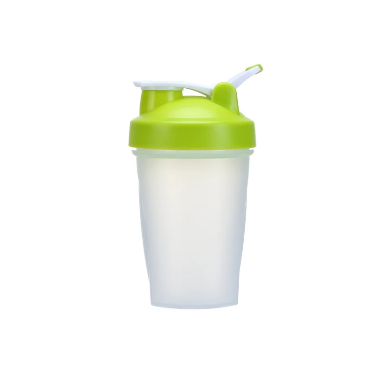 400ml Plastic Drinking Bottle BPA Custom Water Bottle Shakers Protein Shaker