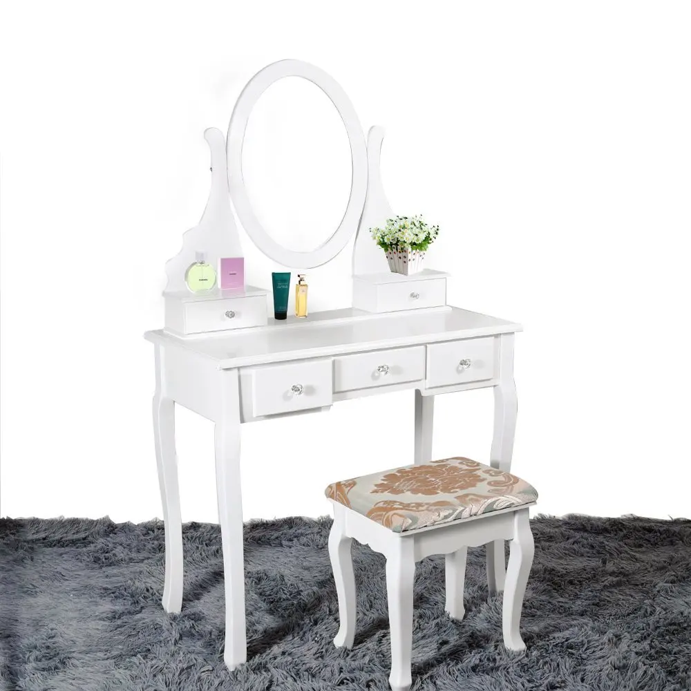 China White Mirror Dresser China White Mirror Dresser