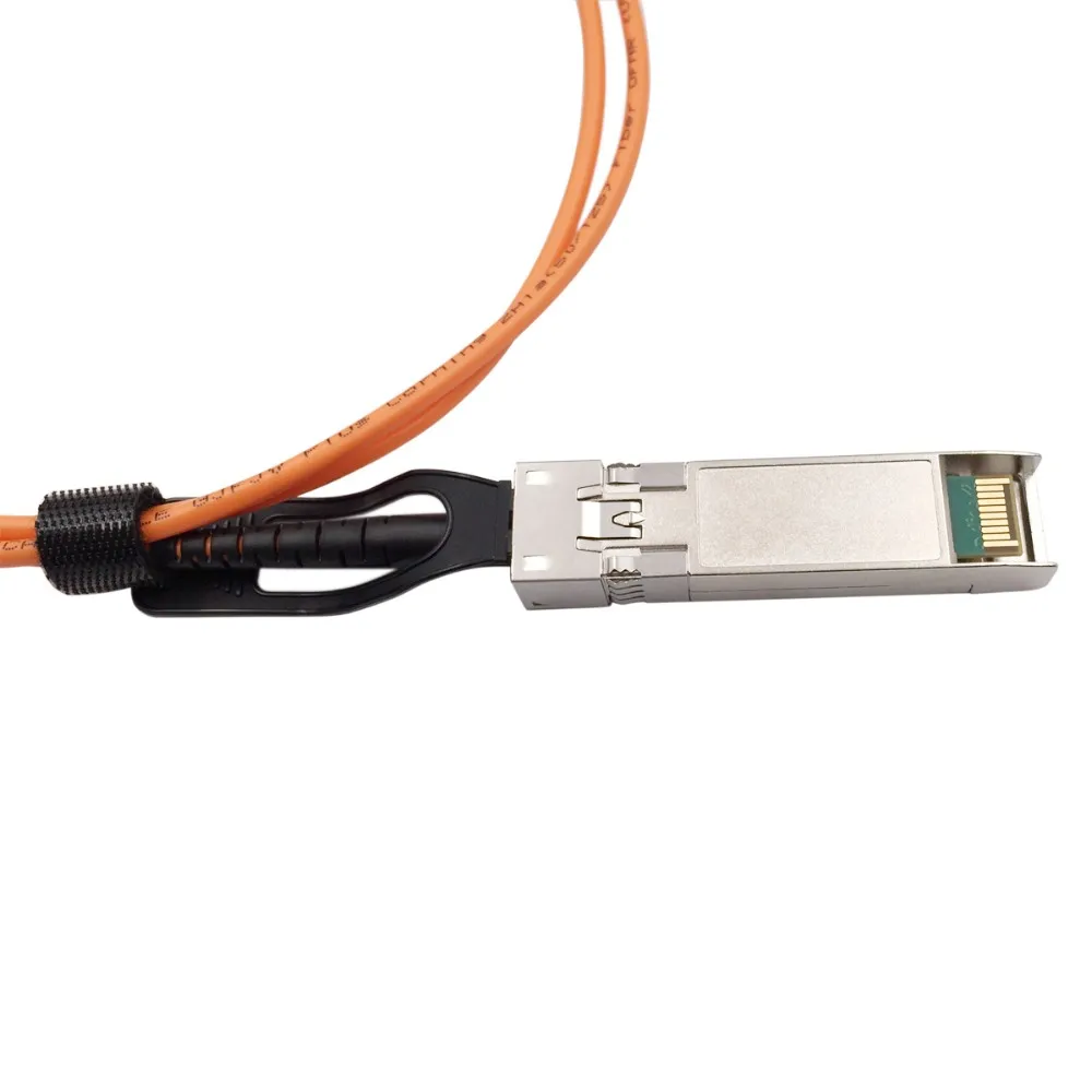 Multi-Mode 80km Transmitting Distance 10G SFP+ 10M AOC 850nm OM2 Optical Fiber Cable for Data Center - ANKUX.COM