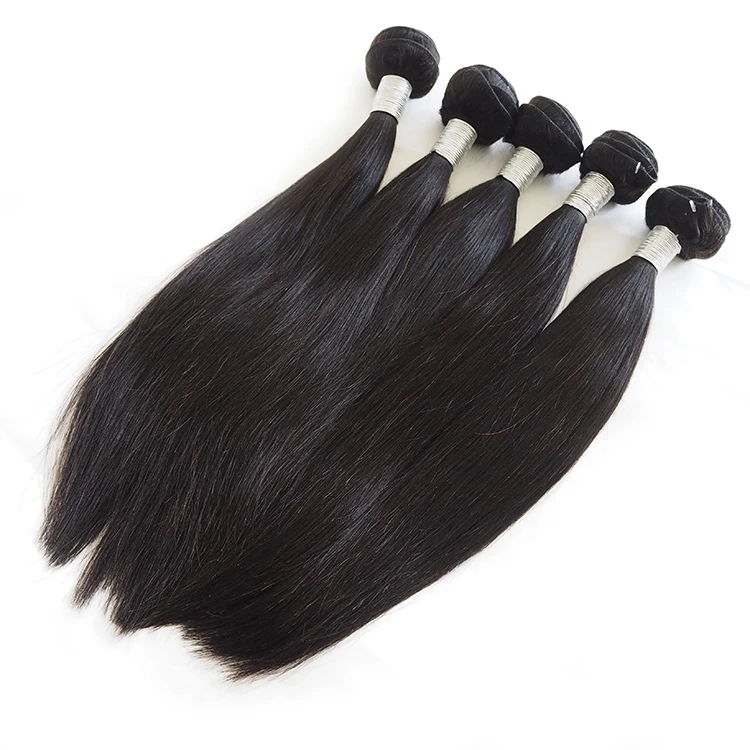 

Overnight delivery virgin malaysian human hair weave bundles, Natural black