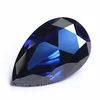 Blue Sapphire 3--30mm Smooth Pear Bead Natural Wholesale Precious Gems Price Per Carat Stone Jewelry
