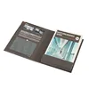 Removable decks slide in hard cover fabric swatch sample book