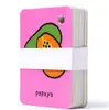 luxury colorful printed 300g paper custom flash cards printing for kids
