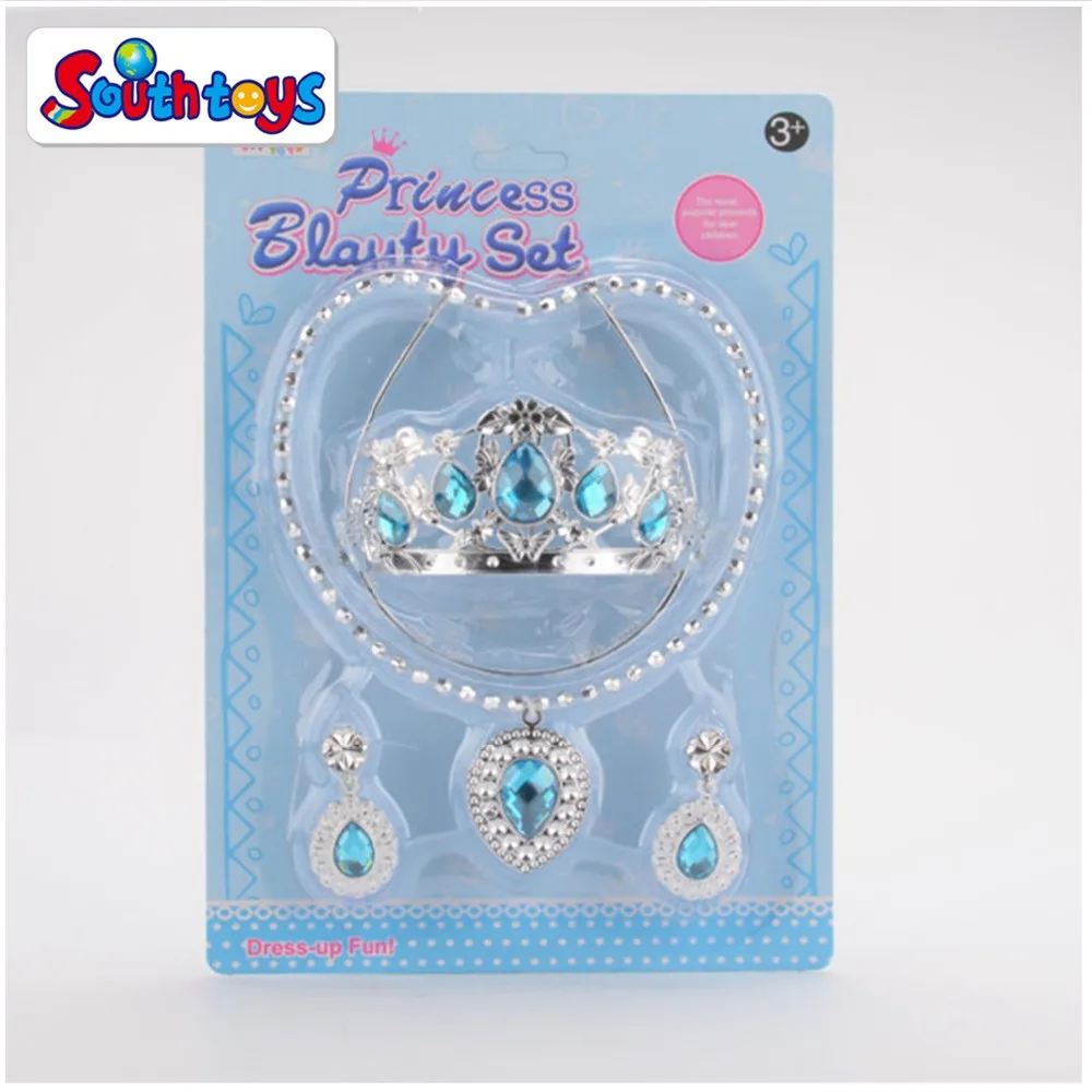Fashion Play Pretend Dress Up Beauty Princess Accessories Jewelry Toy