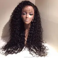 

hot Virgin Kinky Curly Pre-Plucked 360 Lace Frontal Wigs with baby hair