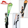 OEM Logo Printed Mobile Flags for Advertising