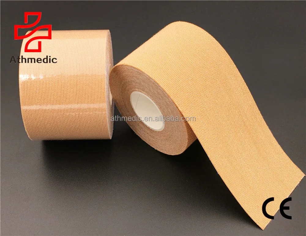 

2021 Athmedic muscle sport Physio 5cm*5m tan kinesiology tape tan muscle tape tan therapy tape