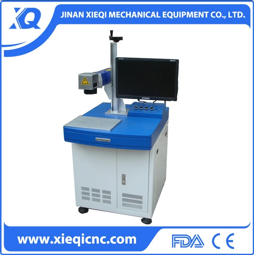 Desktop Fiber Laser Marking Machine for 2D Barcode