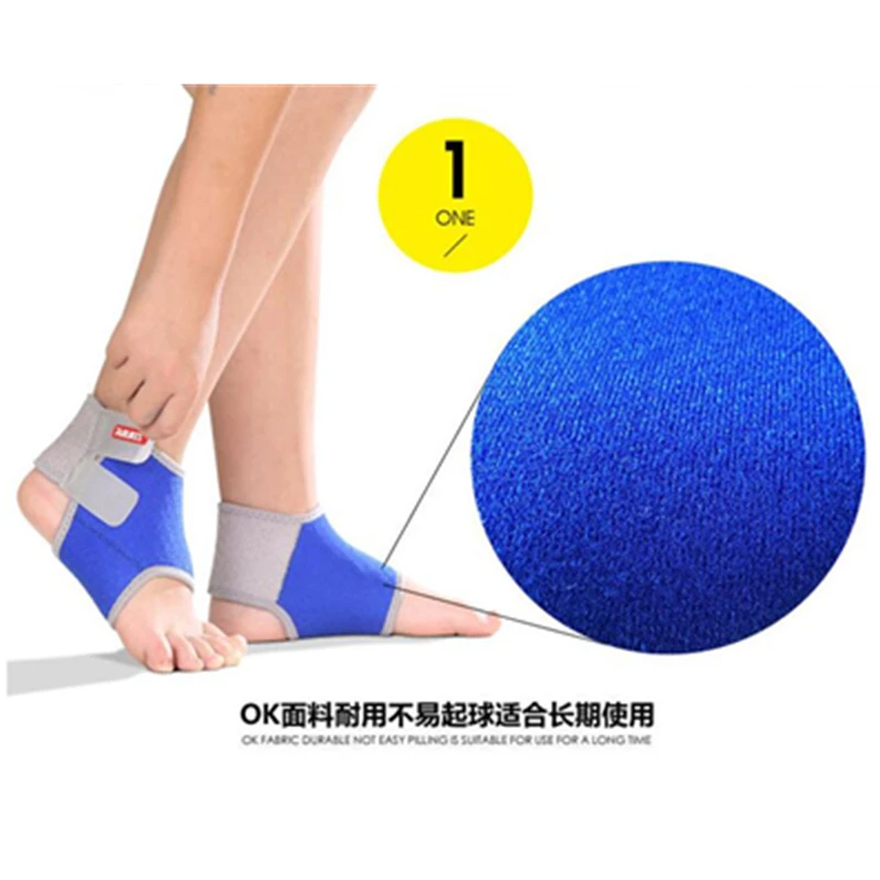 Breathable Adjustable Compression Ankle Foot Support Injury Protection Child Ankle Braces for Kids.jpg