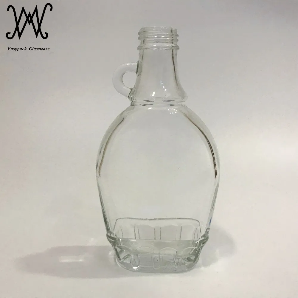 8oz Empty Glass Maple Syrup Bottle With Loop Handle Buy 8oz Glass