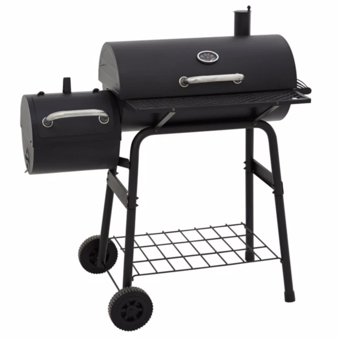 Semi-oil Drum Barrel Barbeque Grill Charcoal Outdoor Bbq Grill - Buy ...