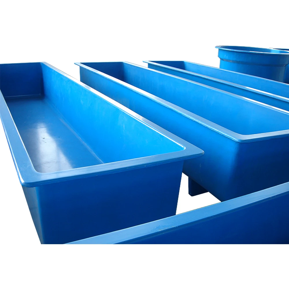 

large fiberglass tank rectangular aquaponics fish tank 2*0.8*0.8m, Green, blue or customized