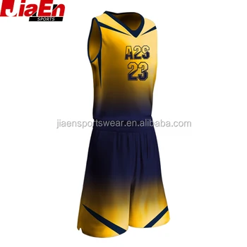 basketball jersey black and yellow