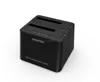 2.5 inch 3.5 inch HDD docking station, storage dock for hard disks to read andd write data,Support 2 HDDs at the same time.