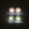 2019 New arrival LED flashing acrylic pin with butterfly cap