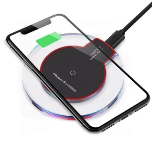 10W Fast Wireless Charger Portable Multi-function Mini Qi OEM Wireless Charger for mobile phone