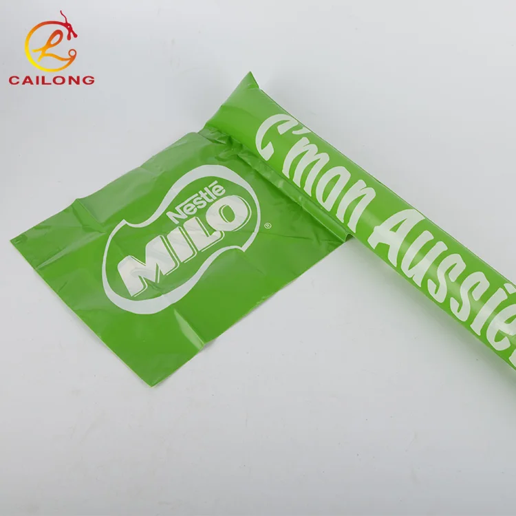 
Inflatable Banner cheering Stick (square),PE inflatable bang stick,Thunder stick 