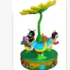Full Fun Honey Bee Carousel horses merry go round amusement park equipments
