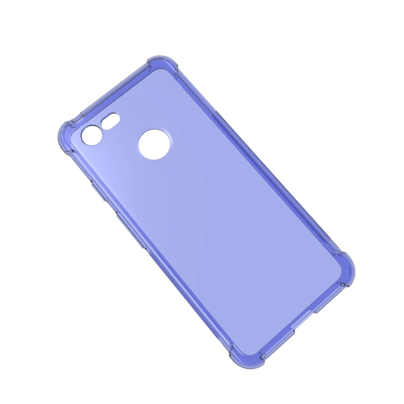 Transparent Shockproof soft Tpu cover case clear case For Google Pixel 3