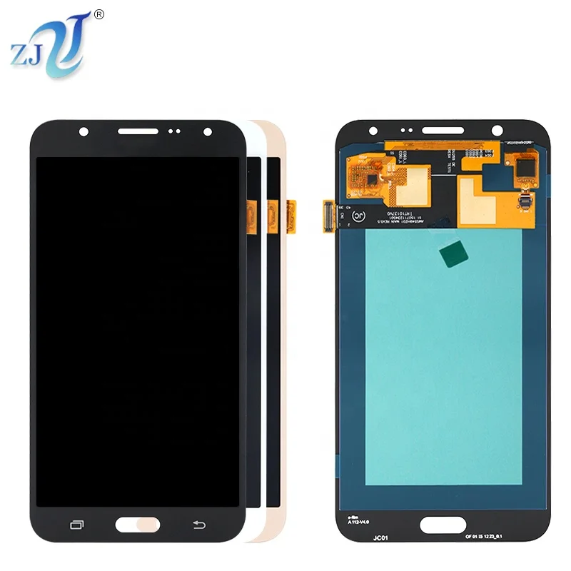 

Amoled Digitizer Assembly Replacement Touch Screen Lcd Display J700 J7 2015 J700f For Samsung Galaxy, Black white gold