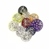 Candy colored acrylic crystal buttons