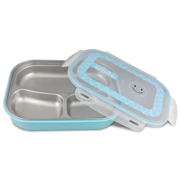 New Products Multi Compartments Tiffin Box Thermal Kids Stainless Steel 