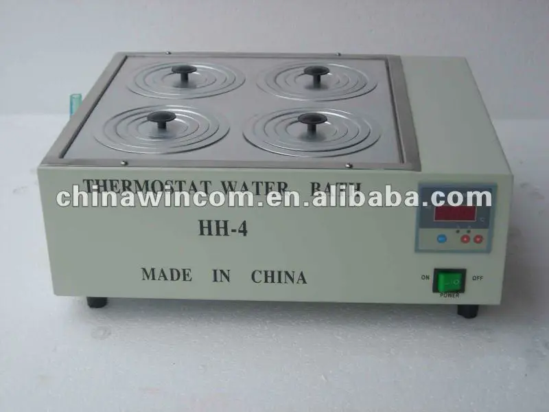 China Cheap Lab Digital Thermostat Heating Device 4 Positions Water Bath WB-H4