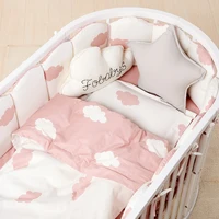 

Bed set around prevent hurting baby detachable and cleaning soft baby cotton quilt