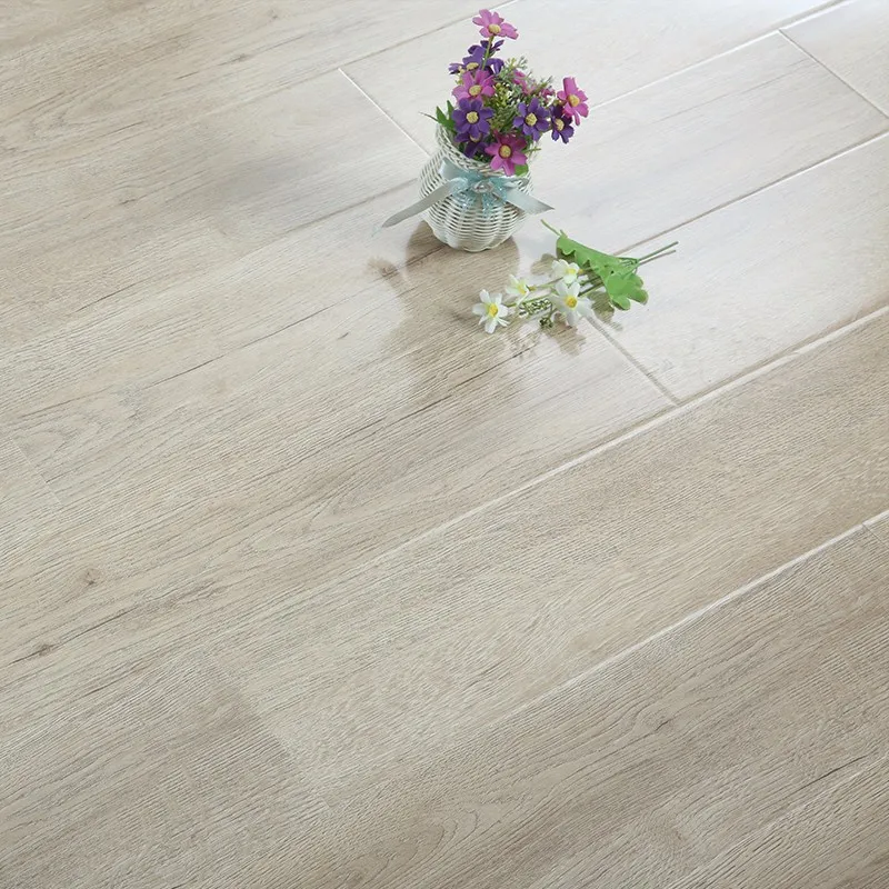 Light Grey Floor 12mm Waterproof Laminate Wood Flooring Covering - Buy