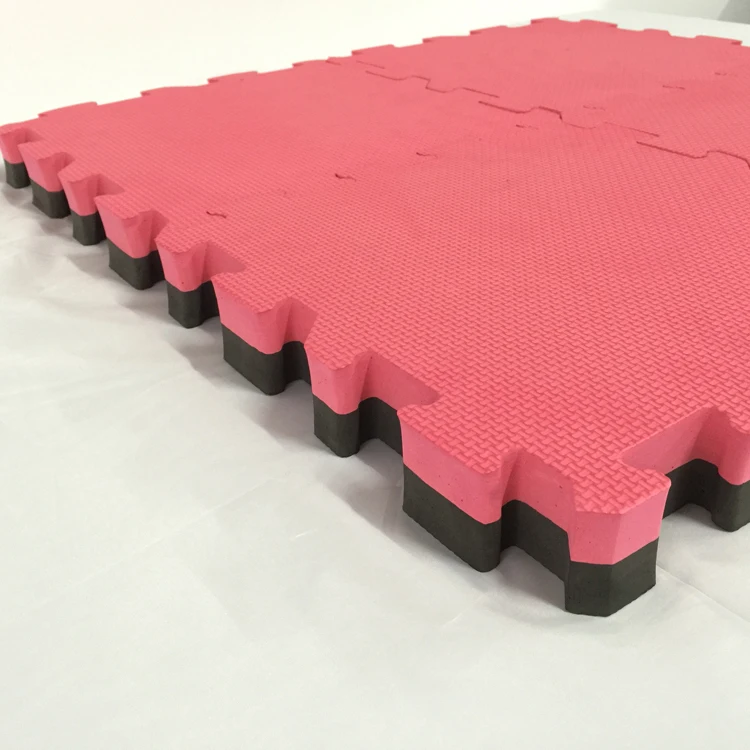 

Melors Martial Art Style EVA Gym Foam Mat Supplier, Red + black