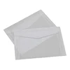 WXF-208 Semi transparent nice paper photo cards packaging art paper gift envelope custom sizes shipping envelopes