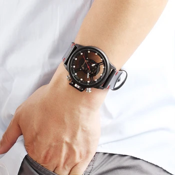 skone skeleton watch