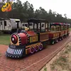 Hot sale classical train amusement parks rides 24P trackless electric tourist train for sale