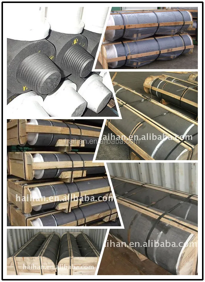 Dia200x1800mm Grafit Elektroda Untuk Dapur Busur Cahaya Sendok Dia200x1800mm Grafit Elektroda Untuk Dapur Busur Cahaya Sendok Tungku Tinggi Baja Dan