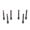 6 Pcs Electric Guitar Tremolo Bridge Saddle Clamp Lock String Screw/String Through Screw/Not need Insert Block