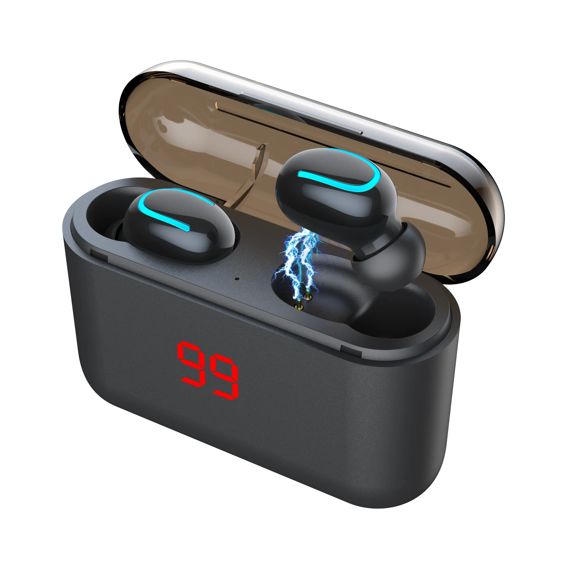 

Q32 TWS Earphone Digital Display Stereo Earbuds Wireless Headsets 5.0 Stereo Earphones Earbuds