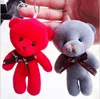Plush pendant linked cute bear bag accessories