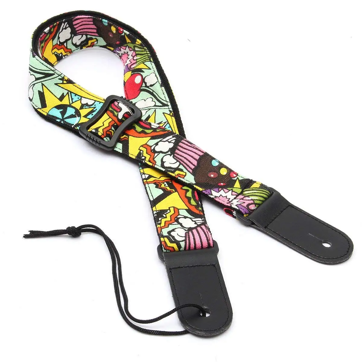 TOOGOO(R)Young Soft Denim Strap Adjustable For Electric Acoustic Guitar Hamburg