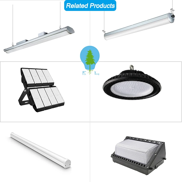
150lm/w industrial led linear high bay light 