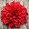 Vintage Bulk Artificial Flower Satin Fabric Flower For Clothing Embellishment