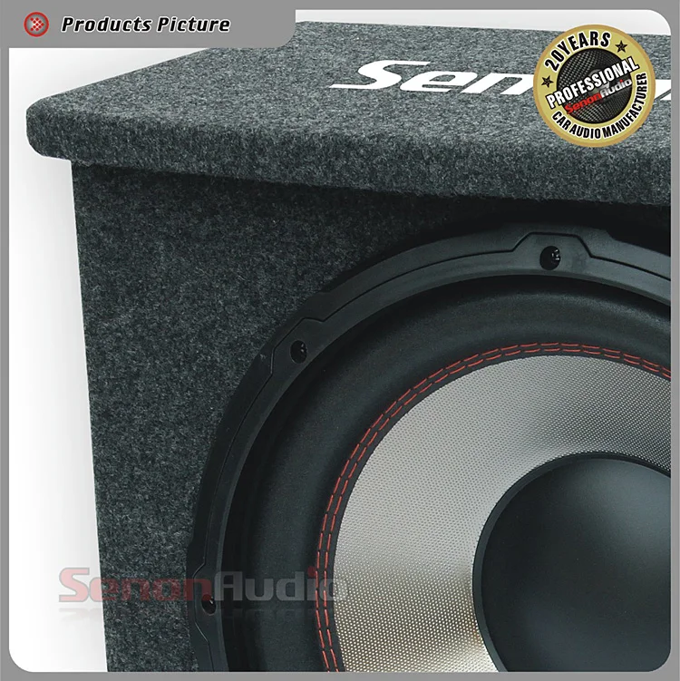 Double Subwoofer Speaker Best Sounding Sub Woofers Box Great Car