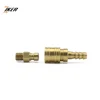 ZJ-MA brass unvalved low pressure female thread mould line quick coupling