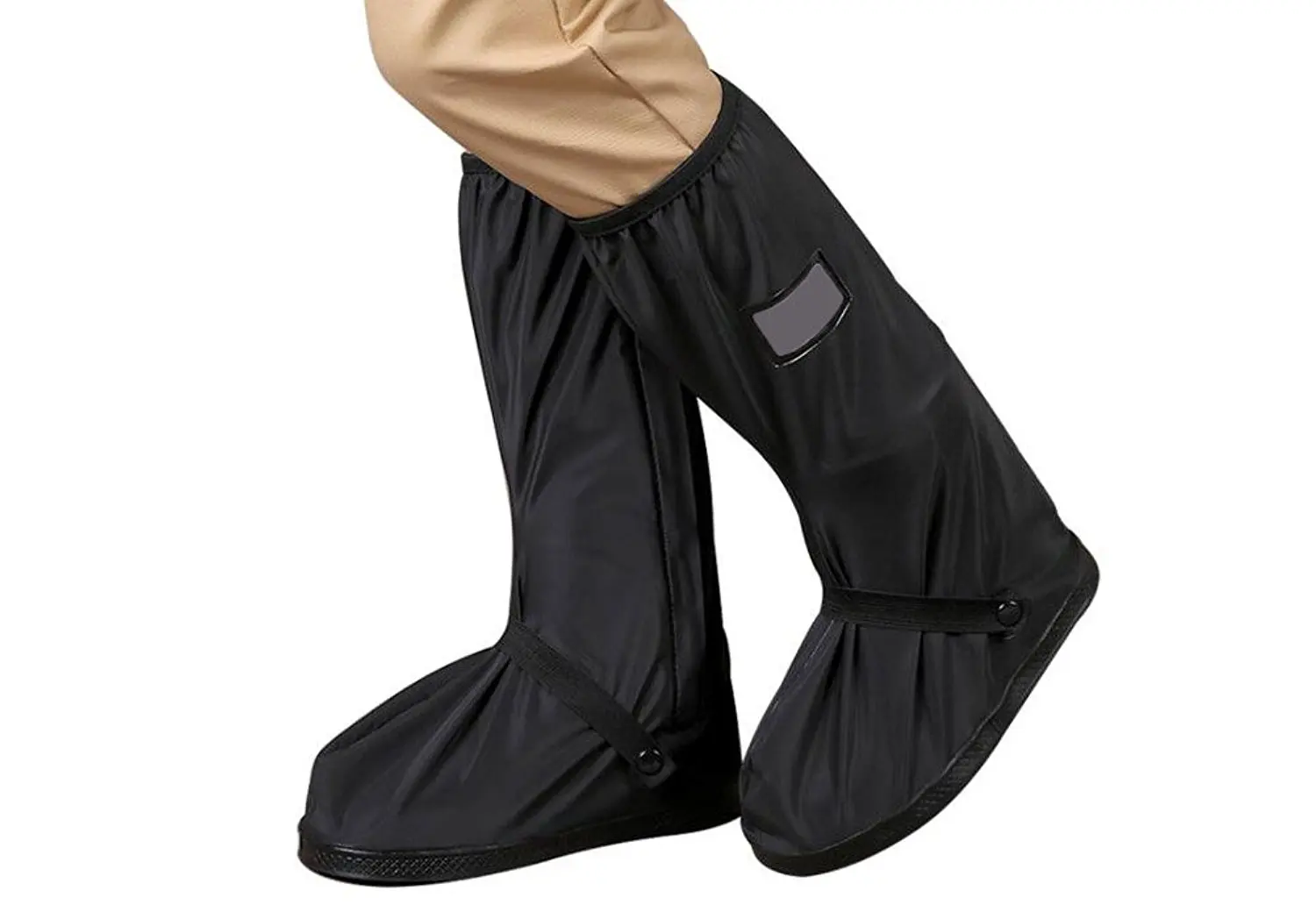 Yuntown Men Reusable Shoe Cover Non Slip Waterproof Guard Rain Gear