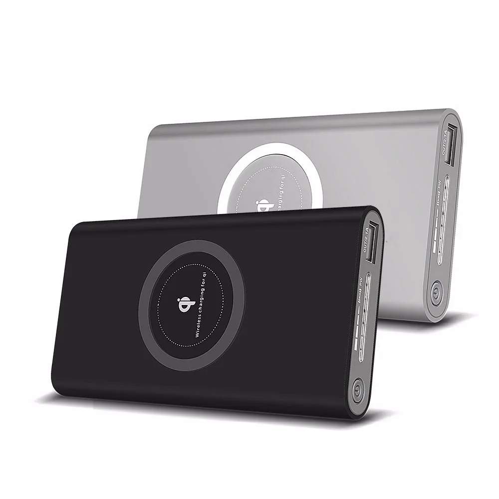 New products universal 10000mah fast charging qi wireless charger power bank high quality portable power bank wireless charger - ANKUX.COM