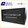 Language Lab Equipment System Teacher's Audio Data Switch with Headset