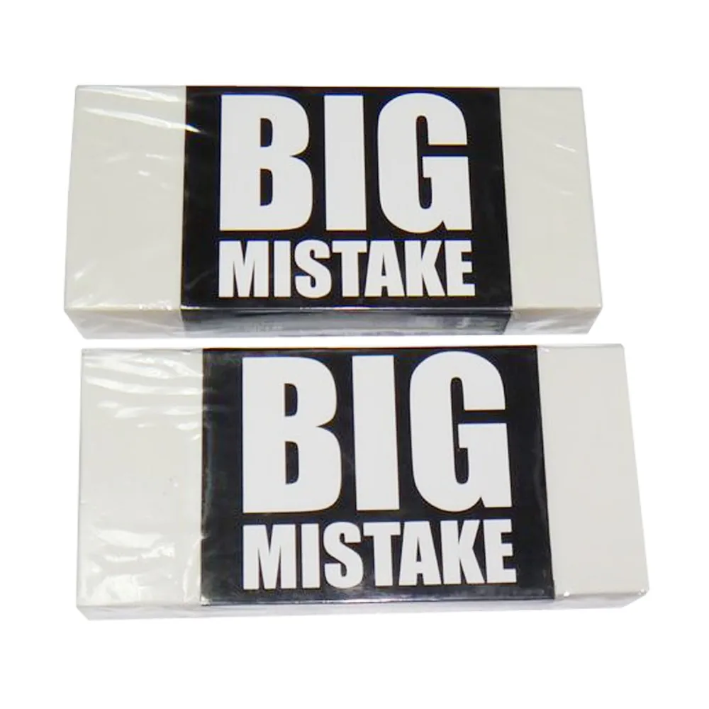 Jumbo Size For Big Mistake Rubber Eraser Buy Big Mistake Rubber